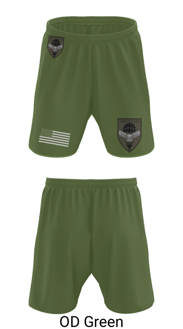 Athletic Shorts With Pockets, 8.FschJgRgt 26, Army, Teamtime, Team time, sublimation, custom sports apparel, team uniforms, spirit wear, spiritwear, sports uniforms, custom shirts, team store, custom team store, fundraiser sports, apparel fundraiser
