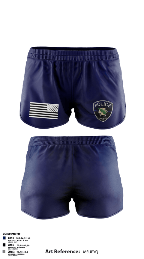 Ranger Panties, Colbert PDColbert PD, , Teamtime, Team time, sublimation, custom sports apparel, team uniforms, spirit wear, spiritwear, sports uniforms, custom shirts, team store, custom team store, fundraiser sports, apparel fundraiser
