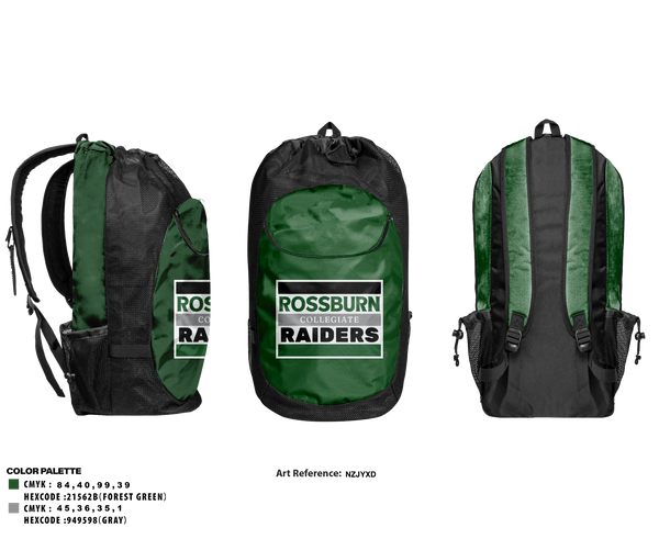 Gear Bag, Rossburn Collegiate Raiders, Spirit Store, Teamtime, Team time, sublimation, custom sports apparel, team uniforms, spirit wear, spiritwear, sports uniforms, custom shirts, team store, custom team store, fundraiser sports, apparel fundraiser