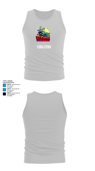 Tank Top, Chilitos, , Teamtime, Team time, sublimation, custom sports apparel, team uniforms, spirit wear, spiritwear, sports uniforms, custom shirts, team store, custom team store, fundraiser sports, apparel fundraiser