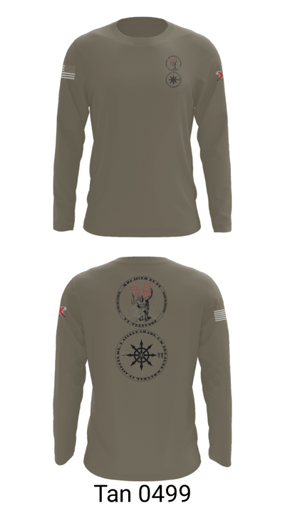 205th HHC 61096734 Long Sleeve Performance Shirt - 63