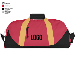 Duffle Bag, Troy University, Spirit Store, Teamtime, Team time, sublimation, custom sports apparel, team uniforms, spirit wear, spiritwear, sports uniforms, custom shirts, team store, custom team store, fundraiser sports, apparel fundraiser