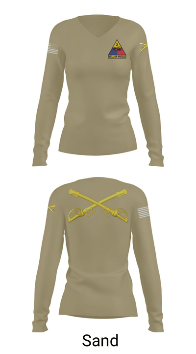 Scouts 94083675 Women's Long Sleeve V-neck Shirt - 47