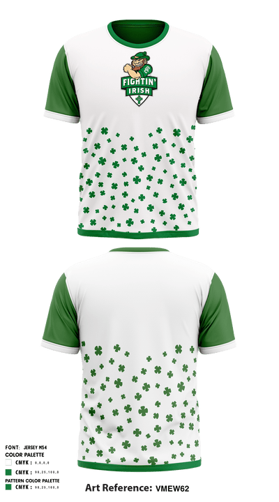 Springfield Catholic High School Soccer 49768521 Short Sleeve Performance Shirt - 39