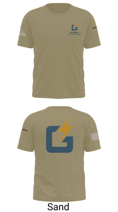 Georgia transformerGeorgia transformer 83211310 Short Sleeve Performance Shirt - 91