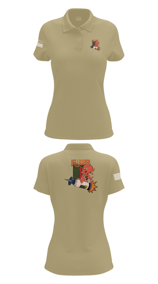 Womens Short Sleeve Performance Polo, Hellraiser, , Teamtime, Team time, sublimation, custom sports apparel, team uniforms, spirit wear, spiritwear, sports uniforms, custom shirts, team store, custom team store, fundraiser sports, apparel fundraiser