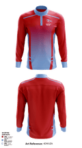 Gibson County High School Volleyball 98171946 Quarter Zip Jacket - 1