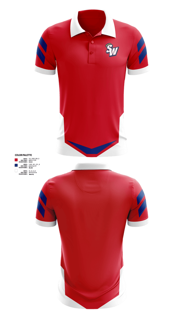 Short Sleeve Performance Polo, Southern Wayne High School Basketball, Men's Basketball, Teamtime, Team time, sublimation, custom sports apparel, team uniforms, spirit wear, spiritwear, sports uniforms, custom shirts, team store, custom team store, fundraiser sports, apparel fundraiser