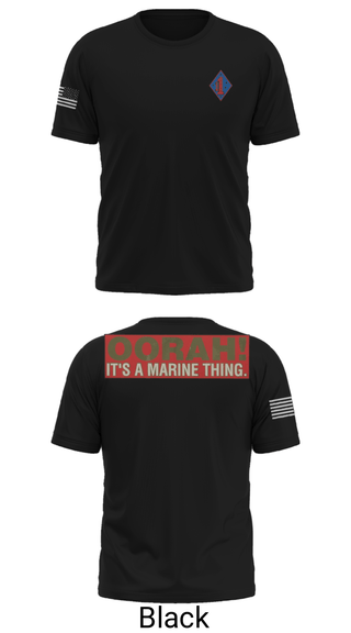 Old School Cotton Feel Shirt, 1st Marine Regiment, Marines, Teamtime, Team time, sublimation, custom sports apparel, team uniforms, spirit wear, spiritwear, sports uniforms, custom shirts, team store, custom team store, fundraiser sports, apparel fundraiser