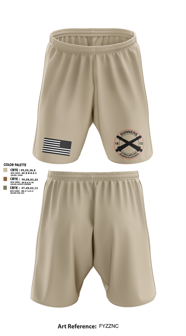 Athletic Shorts With Pockets, C-BTRY FDC, Army, Teamtime, Team time, sublimation, custom sports apparel, team uniforms, spirit wear, spiritwear, sports uniforms, custom shirts, team store, custom team store, fundraiser sports, apparel fundraiser