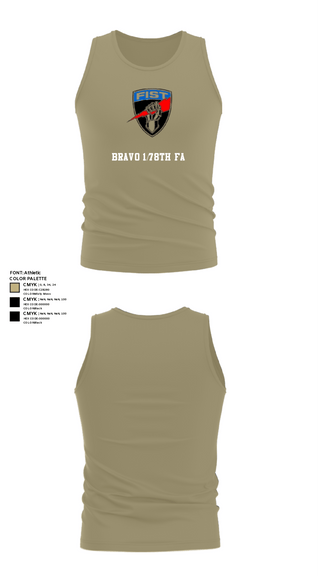 Tank Top, Bravo 1/78th FA, Army, Teamtime, Team time, sublimation, custom sports apparel, team uniforms, spirit wear, spiritwear, sports uniforms, custom shirts, team store, custom team store, fundraiser sports, apparel fundraiser