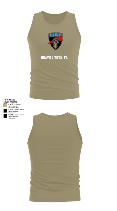 Bravo 1/78th FA 82804749 Tank Top - 99