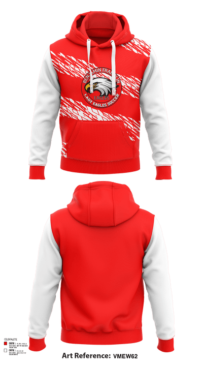 Benjamin Franklin Middle School Soccer 75816307 Hoodie - 132