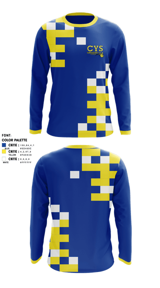 Long Sleeve Performance Shirt, ColdWater Cougara 'Shelby Youth Sports', Track & Field, Teamtime, Team time, sublimation, custom sports apparel, team uniforms, spirit wear, spiritwear, sports uniforms, custom shirts, team store, custom team store, fundraiser sports, apparel fundraiser