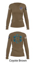 700 37457336 Women's Long Sleeve V-neck Shirt - 17