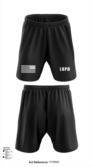 Athletic Shorts With Pockets, LUPD, Police, Teamtime, Team time, sublimation, custom sports apparel, team uniforms, spirit wear, spiritwear, sports uniforms, custom shirts, team store, custom team store, fundraiser sports, apparel fundraiser