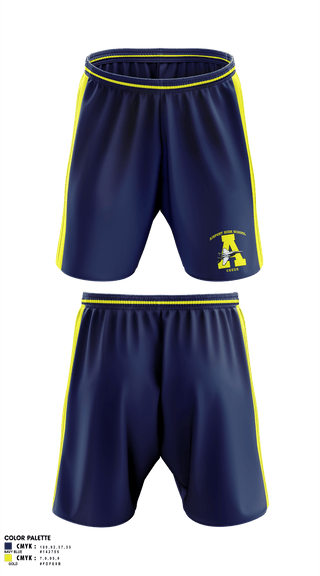 Athletic Shorts With Pockets, Airport High School Cheer, Cheer, Teamtime, Team time, sublimation, custom sports apparel, team uniforms, spirit wear, spiritwear, sports uniforms, custom shirts, team store, custom team store, fundraiser sports, apparel fundraiser