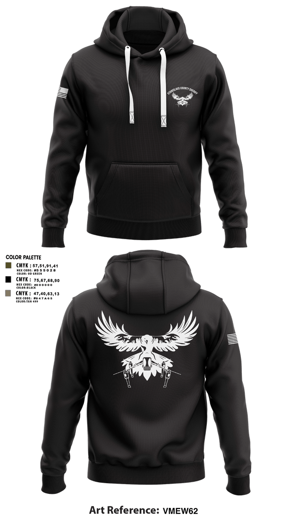 Hoodie, Stanislaus County Sheriff, Police, Teamtime, Team time, sublimation, custom sports apparel, team uniforms, spirit wear, spiritwear, sports uniforms, custom shirts, team store, custom team store, fundraiser sports, apparel fundraiser