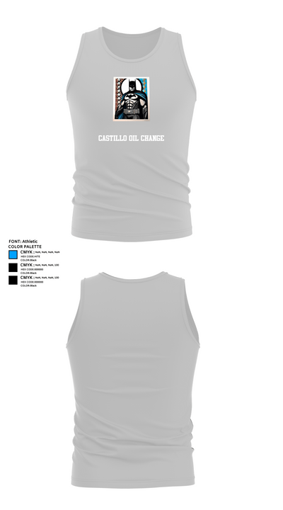 Castillo oil change 89672213 Tank Top - 13