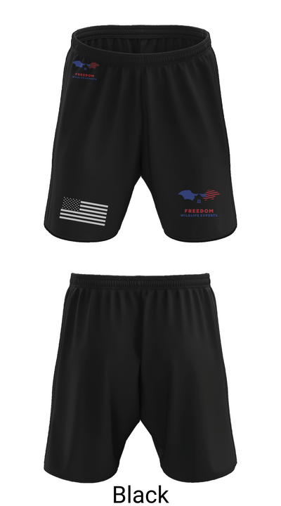 FREEDOM WILDLIFE EXPERTS 87096730 Athletic Shorts With Pockets - 20