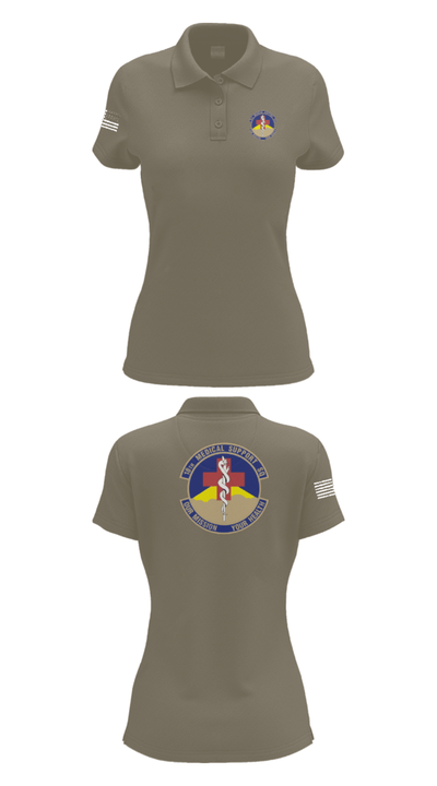 18 MDSS 25197839 Women's Short Sleeve Performance Polo  - 75