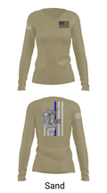 904th MP Det Military Working Dog 45495596 Women's Long Sleeve V-neck Shirt - 97