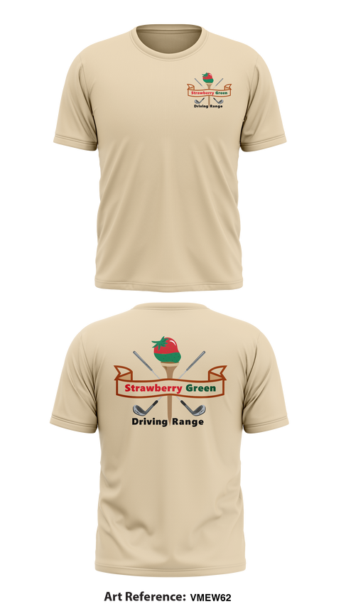 Short Sleeve Performance Shirt, strawberry green driving range, Golf, Teamtime, Team time, sublimation, custom sports apparel, team uniforms, spirit wear, spiritwear, sports uniforms, custom shirts, team store, custom team store, fundraiser sports, apparel fundraiser