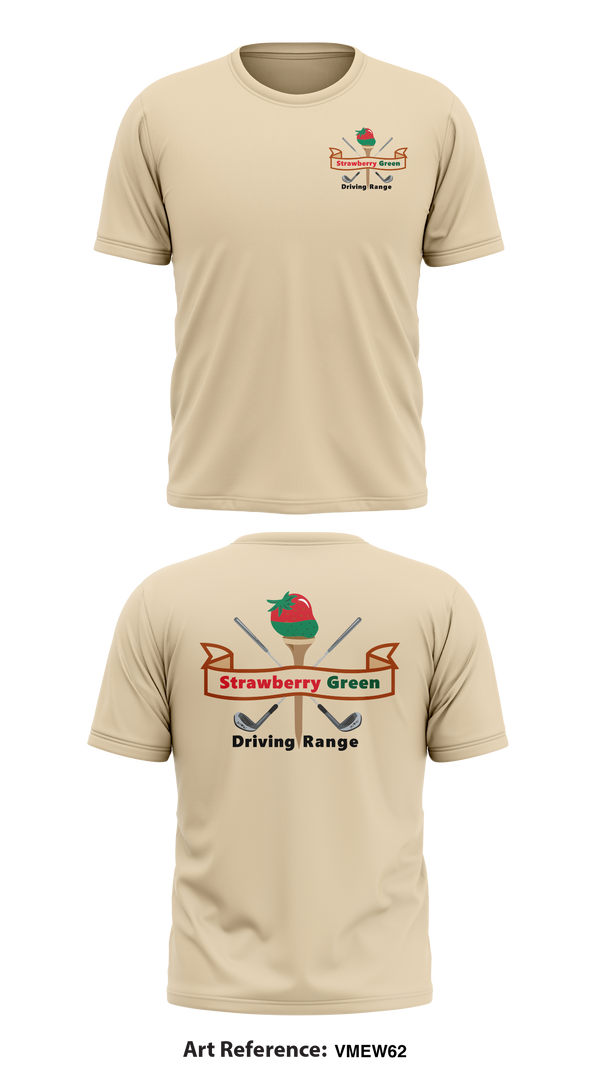 Short Sleeve Performance Shirt, strawberry green driving range, Golf, Teamtime, Team time, sublimation, custom sports apparel, team uniforms, spirit wear, spiritwear, sports uniforms, custom shirts, team store, custom team store, fundraiser sports, apparel fundraiser