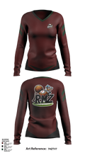 RMZ 69741868 Women's Long Sleeve V-neck Shirt - 1