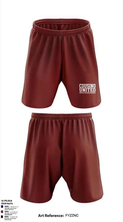 Cousino United Bowling 12861245 Athletic Shorts With Pockets - 1 (1)