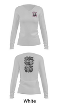 Lions den 37725118 Women's Long Sleeve V-neck Shirt - 16