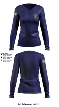 Colbert PD 2258383 Women's Long Sleeve V-neck Shirt - 1