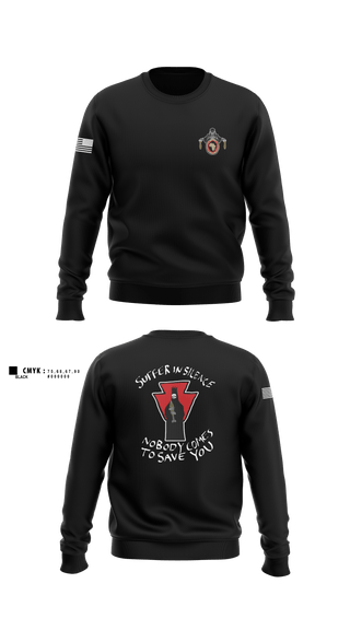 Crew Neck Sweatshirt, 1-111 MTR renew1-111 SkinWalker renew, National Guard, Teamtime, Team time, sublimation, custom sports apparel, team uniforms, spirit wear, spiritwear, sports uniforms, custom shirts, team store, custom team store, fundraiser sports, apparel fundraiser