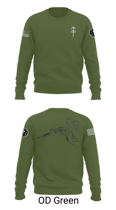 2/2 3rd PLT Weapon Squad 26092004 Crew Neck Sweatshirt - 45