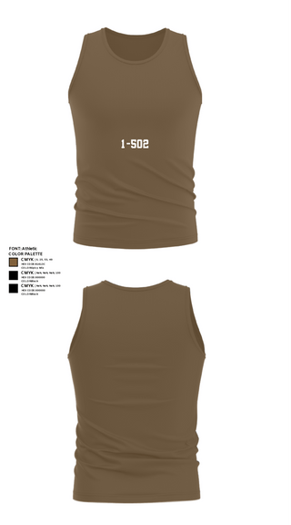 Tank Top, 1-502, Army, Teamtime, Team time, sublimation, custom sports apparel, team uniforms, spirit wear, spiritwear, sports uniforms, custom shirts, team store, custom team store, fundraiser sports, apparel fundraiser