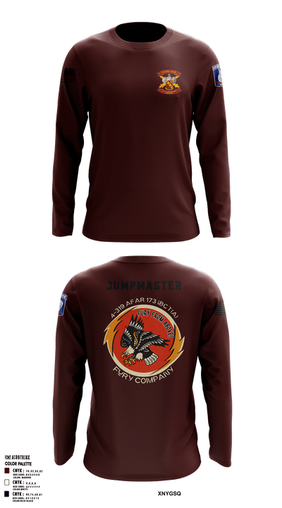 FCO 4-319 AFAR, 173 IBCT(A) 62795689 Long Sleeve Performance Shirt 7