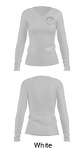 Leuzinger High School Baseball 60746769 Women's Long Sleeve V-neck Shirt - 6