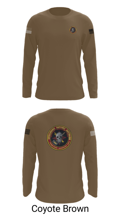 Battle Space Surveillance Company 88540160 Long Sleeve Performance Shirt - 6