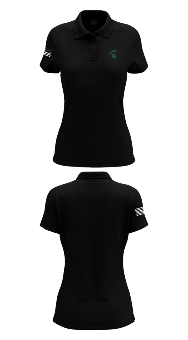 Womens Short Sleeve Performance Polo, Pembroke Jr Spartans, Cheer, Teamtime, Team time, sublimation, custom sports apparel, team uniforms, spirit wear, spiritwear, sports uniforms, custom shirts, team store, custom team store, fundraiser sports, apparel fundraiser