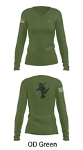 2-5 CAV Snipers 24011849 Women's Long Sleeve V-neck Shirt - 57