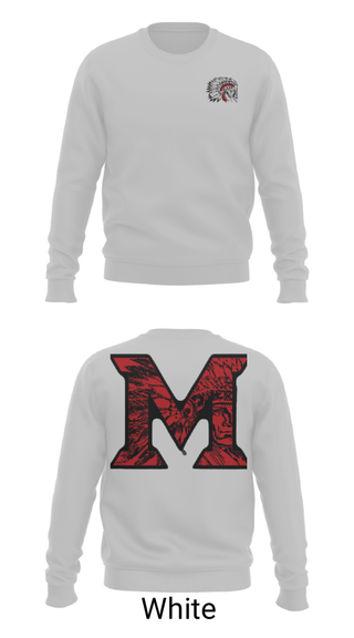 Crew Neck Sweatshirt, Mcloud High School Cheer, Cheer, Teamtime, Team time, sublimation, custom sports apparel, team uniforms, spirit wear, spiritwear, sports uniforms, custom shirts, team store, custom team store, fundraiser sports, apparel fundraiser