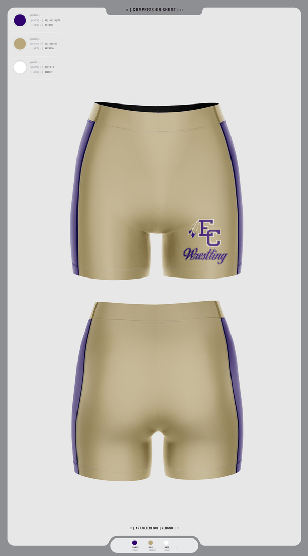 Mens Compression Shorts, East Coweta High School Wrestling, Wrestling, Teamtime, Team time, sublimation, custom sports apparel, team uniforms, spirit wear, spiritwear, sports uniforms, custom shirts, team store, custom team store, fundraiser sports, apparel fundraiser