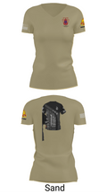 121 transportation 53489531 Women's Short Sleeve V-neck Shirt - 83