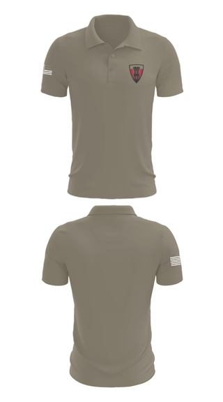 Short Sleeve Performance Polo, 111th ACP, National Guard, Teamtime, Team time, sublimation, custom sports apparel, team uniforms, spirit wear, spiritwear, sports uniforms, custom shirts, team store, custom team store, fundraiser sports, apparel fundraiser