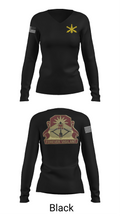 BTRY-B 1/188th 96332158 Women's Long Sleeve V-neck Shirt - 35