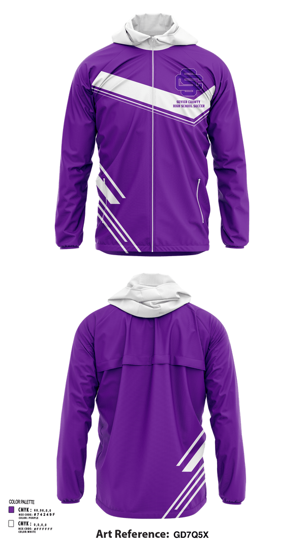 Windbreaker, Sevier County High School Soccer, Men's Soccer, Teamtime, Team time, sublimation, custom sports apparel, team uniforms, spirit wear, spiritwear, sports uniforms, custom shirts, team store, custom team store, fundraiser sports, apparel fundraiser