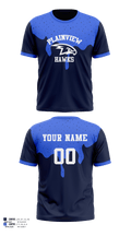 Plainview Little League 37284213 Short Sleeve Performance Shirt - 16