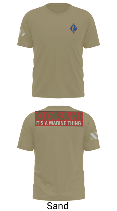 1st Marine Regiment 32808075 Short Sleeve Performance Shirt - 64