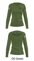 Air Support 72075098 Women's Long Sleeve V-neck Shirt - 54