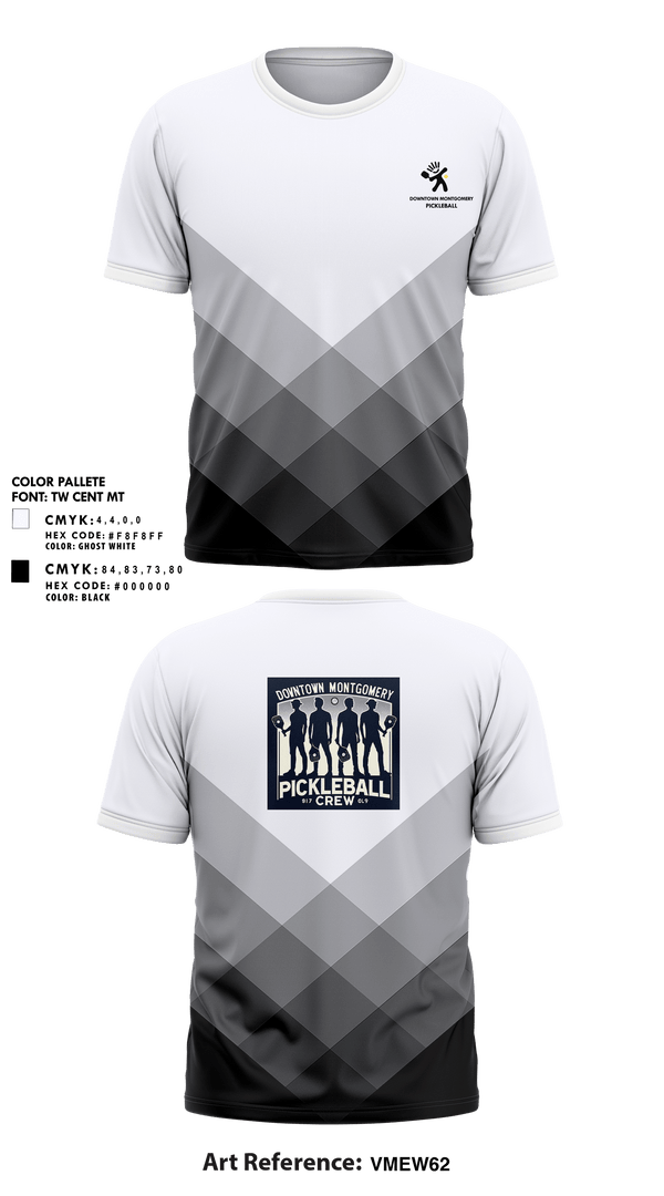 Short Sleeve Performance Shirt, Downtown Montgomery Pickleball Crew, Spirit Store, Teamtime, Team time, sublimation, custom sports apparel, team uniforms, spirit wear, spiritwear, sports uniforms, custom shirts, team store, custom team store, fundraiser sports, apparel fundraiser